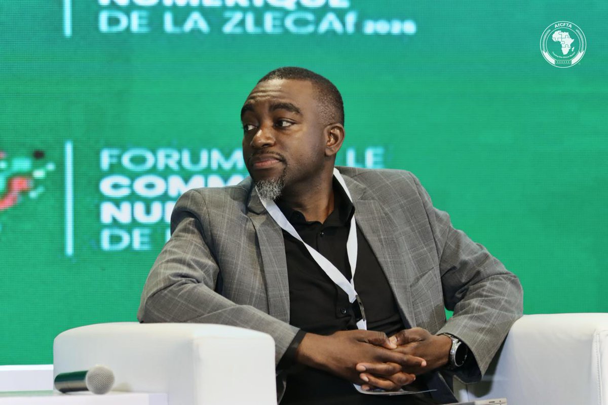 AfCFTA's tweet photo. What will it take to build a digital marketplace every African can trust?

At #ADTF26, panellists agreed on what is needed for an advanced, trust worthy African Digital economy:
* Harmonised digital regulations
* Digital identity & traceability
* Implementation of the AfCFTA Protocol on Digital Trade
* Strong monitoring & accountability
These reforms will help build a secure and trusted digital market for Africa.

#AfCFTA #DigitalTrade #CreatingOneAfricanMarket