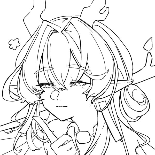 nabito_00's tweet photo. #Arknights #アークナイツ #明日方舟ㅤ 

気が向いたら色塗る🌾 https://t.co/XKhv8wGJct