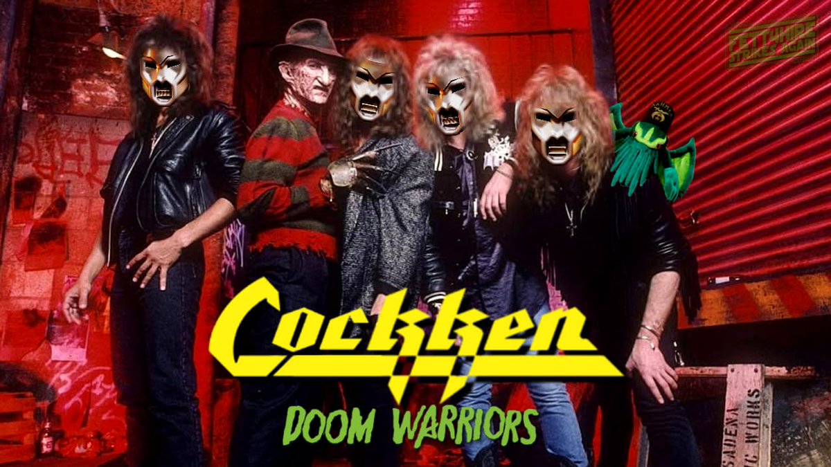 fett4hire's tweet photo. #DCTBT (Doomcock Throwback Thursday) #Dokken #DreamWarriors #ANightmareOnElmStreet #Horror @doomcock @HCthuhlu https://t.co/NeZVSOGQMl