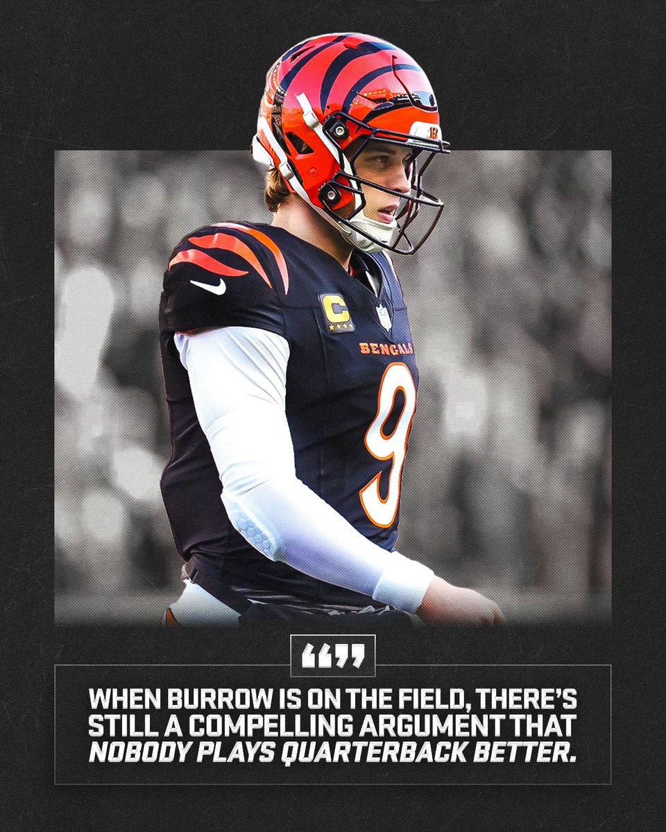 SleeperBengals's tweet photo. PFF on Joe Burrow in their latest QB rankings 📈 https://t.co/7aoB1OphjN
