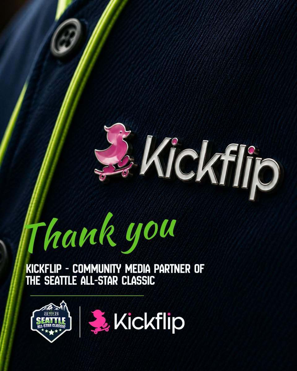 seattle_asc's tweet photo. Special thank you to a Community Media Partner of the 2026 Seattle All-Star Classic.

Thank you for all your support of our community.

🗓️ Saturday, July 11
📍Cheney Stadium (Tacoma, WA)
🕑 3:30 PM

#kickflip #kickflipmedia #SASC2026 #celebritysoftballgame https://t.co/4IgLvJzpBf