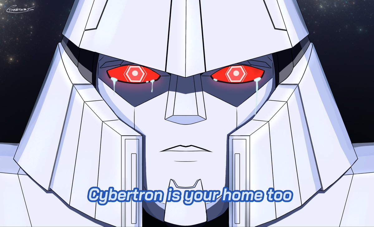 phantasmis's tweet photo. Cybertron is your home too Megatron #tfone #megatron #optimusprime https://t.co/CQO0AYWOLc