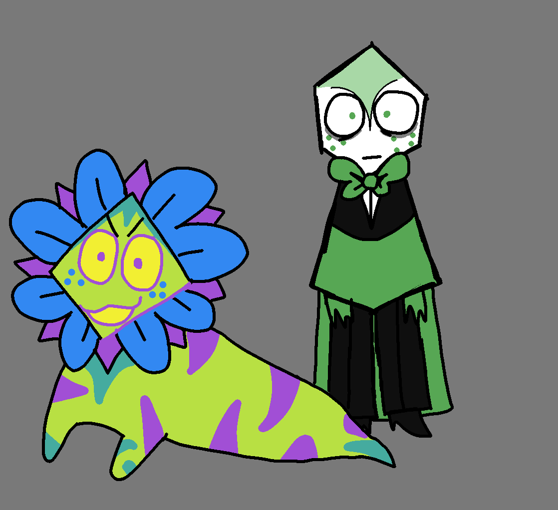 TotallyNot_6453's tweet photo. regular vs evil floradinn and pippins https://t.co/7nVN8LXkJH