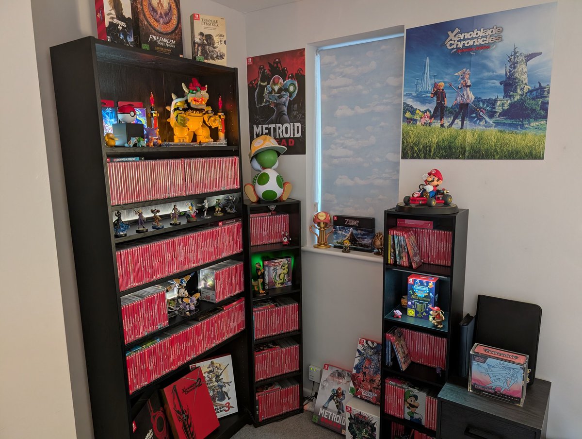 ThatGuySwitch's tweet photo. The game corner is finally complete. I think https://t.co/pcj2e6OGFg