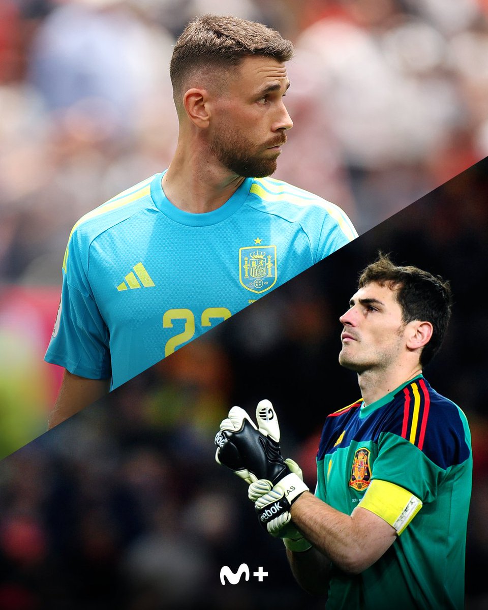 MPlusDeportes's tweet photo. 🧤🇪🇸 𝑼𝒏𝒂𝒊 𝑺𝒊𝒎𝒐́𝒏 es de récord. 

El meta del Athletic Club supera a Iker Casillas (476) y se convierte en el portero español con más minutos (477) imbatido en un Mundial. 

#LaCasaDelFútbol https://t.co/sX2biu2tE8