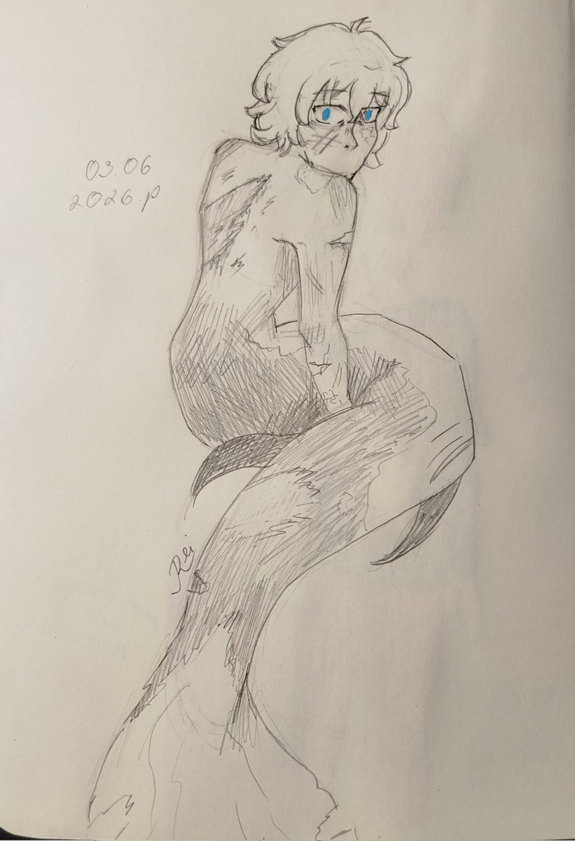 _rr_e_i_art's tweet photo. •° Well, MerMay was there recently, so here is Neil🧜🦊

#art #fanart #aftg #aftgfanart #neiljosten https://t.co/orqtOc1sqQ