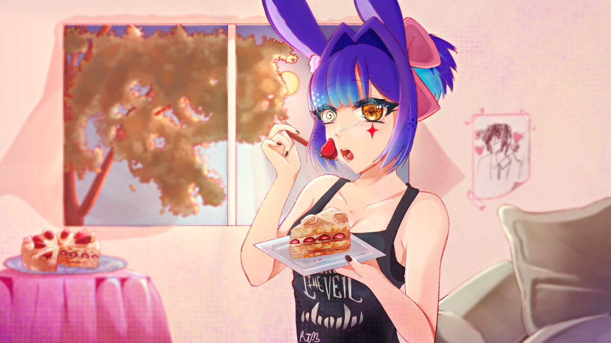 Runetakez's tweet photo. I’m a bit late on this but, thank you all for helping me reach affiliate so quickly!🎪🐰‼️‼️

I can’t thank you guys enough, really!🩵✨ I love my community so so much!

I even made a cake for us all!
I think I’m good at baking..?????🐰🍰
#Vtuber https://t.co/h1BMfg3vxZ