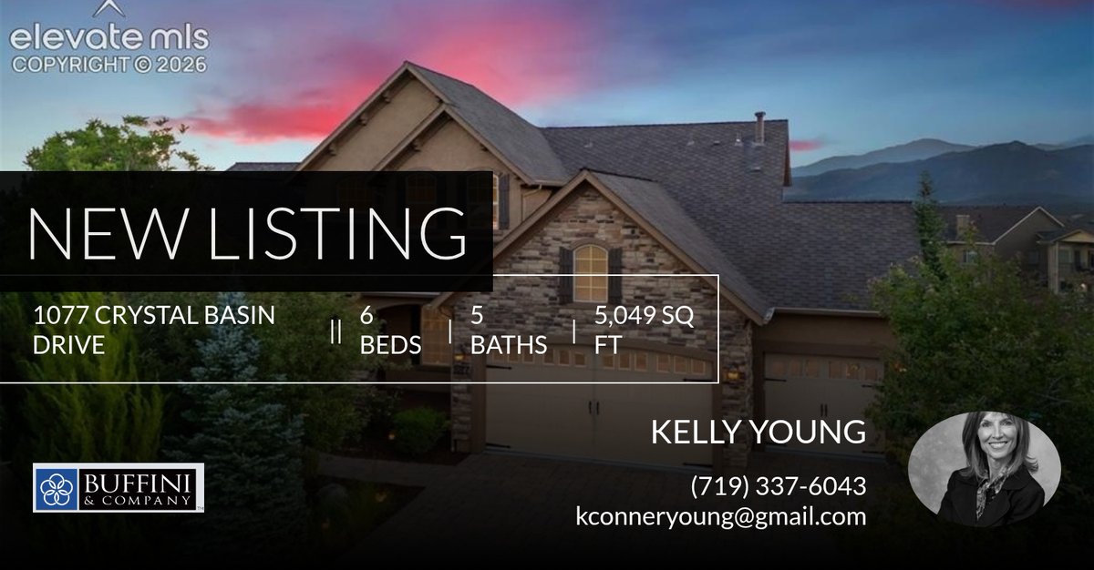 aboutcolorado's tweet photo. 📍 New Listing 📍 Take a look at this fantastic new property that just hit the market located at 1077 Crystal Basin Drive in Colorado Springs. Reach out here or at (719) 337-6043 for more information https://t.co/IrQnOkvpzv https://t.co/NWmUVRI5ln