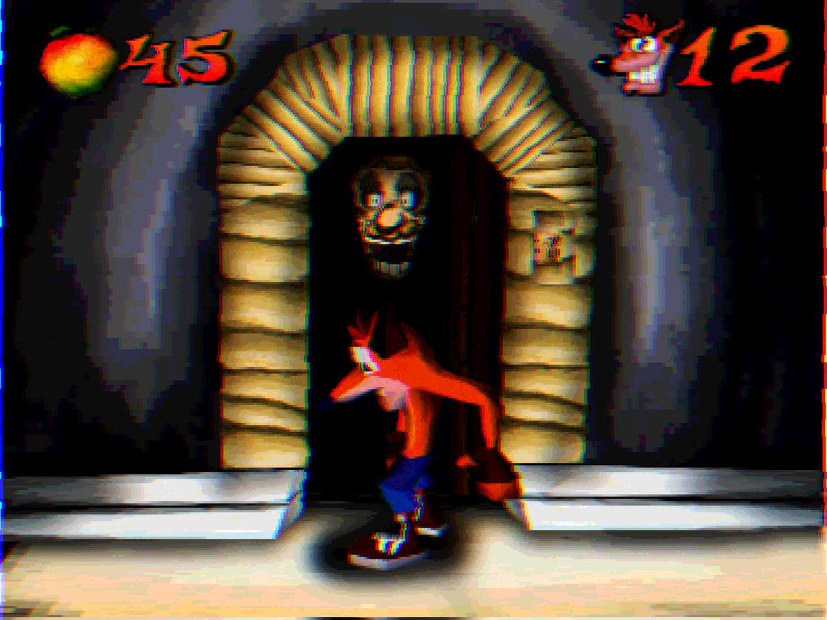 Charliethe_fox's tweet photo. Guys I open the door and the game was acting strange like I'm not supposed to open it  #crashBandicoot #sml https://t.co/y3TFxXWN5K