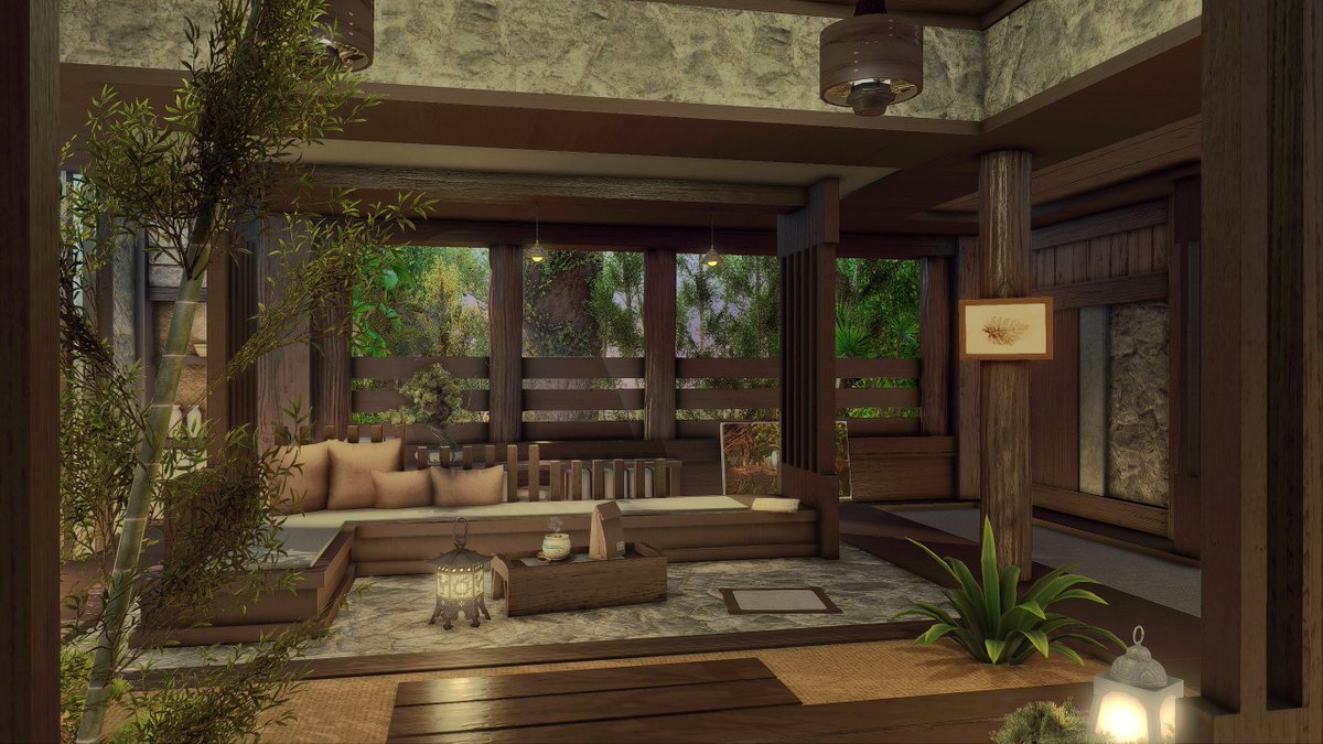 JustNoko's tweet photo. Ryokuin [M]

Video tour &amp; more pics in comments ! 😇

#NokoHousing #FF14Housing #FF14ハウジング #FF14 #hgxiv #FFXIV #HousingEden https://t.co/b0hJQ3qfxI