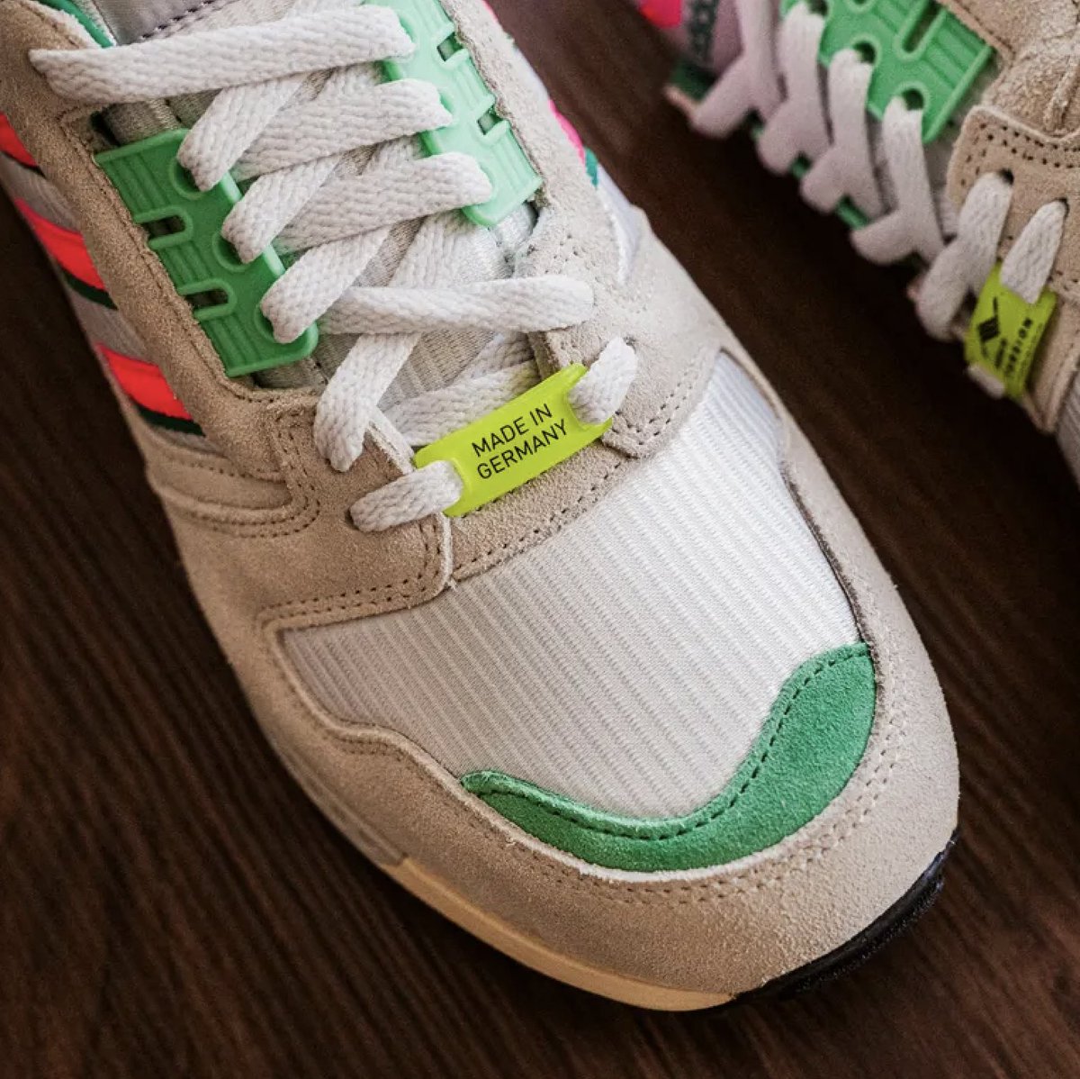 AD: adidas ZX 8000 Mig 'Off White/Lucid Pink/Semi Court Green