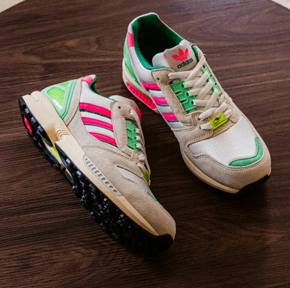 AD: adidas ZX 8000 Mig 'Off White/Lucid Pink/Semi Court Green