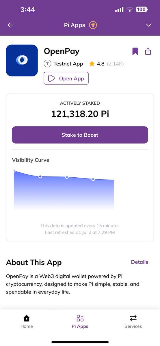 wainfoundation's tweet photo. 💙OpenPay is proving what real-world utility on Pi Network @PiCoreTeam can look like. With 121,318+
 Pi actively staked, a growing community of 2,653+ users, and 106+ KYC-verified pioneers, we're focused on building something people can actually use every day—not just talk about.Our mission is simple: @OpenPayTeam 

💙 Make Pi spendable.
💳 Enable real-world payments.
🌍 Build an open financial ecosystem powered by Pi.

The future of Pi isn't just holding Pi—it's using it.

Available Pi Browser 
OpenApp: https://t.co/dv0AHEYyEX

🌐 Top 5 Testnet: https://t.co/7GOE6WJWoj
🌐Mainnet: https://t.co/ORrh1053iq 
📖 Whitepaper: https://t.co/p3KAMT3aBc 
📖 Pi Whitepaper:https://t.co/JsRPlybLrN
📊 Pitch Deck: https://t.co/QiMevfh7VF

For More Updates  
Follow us : 🌐 https://t.co/mcegmBm6Br
🌐 https://t.co/1hZIUxVjQp

Please support Real World Utility 

#OpenPay #PiNetwork #Web3 #RealWorldUtility #Payments #Crypto #Fintech #BuildOnPi