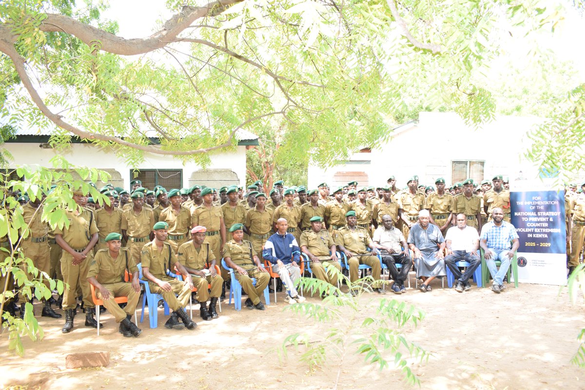 NCTC_Kenya's tweet photo. .@NCTC_Kenya engaged 258 #NYS officers at the Mbalambala Field Unit in Garissa through an awareness session under the Kenya-EU Partnership for the implementation of the NSPCVE 2025–2029, strengthening their role in fostering resilient and secure communities.
#NSPCVE #SecureKe #TuweTayariKuilinda
@EUinKenya @InteriorKE @PoliceKE @NPSOfficial_KE @YEEPAlumniKenya