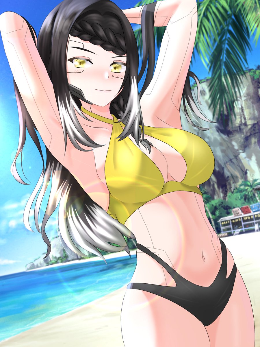 itsBeeku's tweet photo. Time to bring out the summer assets again

🎨 @/rain_lambda
#vtuber #vtuberen https://t.co/cd0SzBg4F7