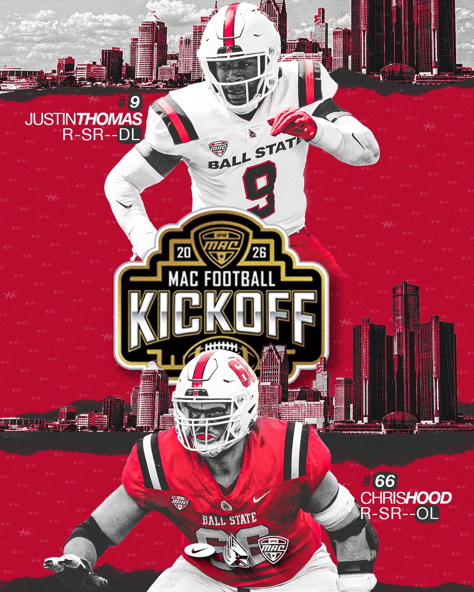 BallStateFB's tweet photo. OFFENSE and DEFENSE: Cardinals primed and ready for the preseason kickoff.

STORY https://t.co/He6TywnqcY https://t.co/IGOhqGCx96