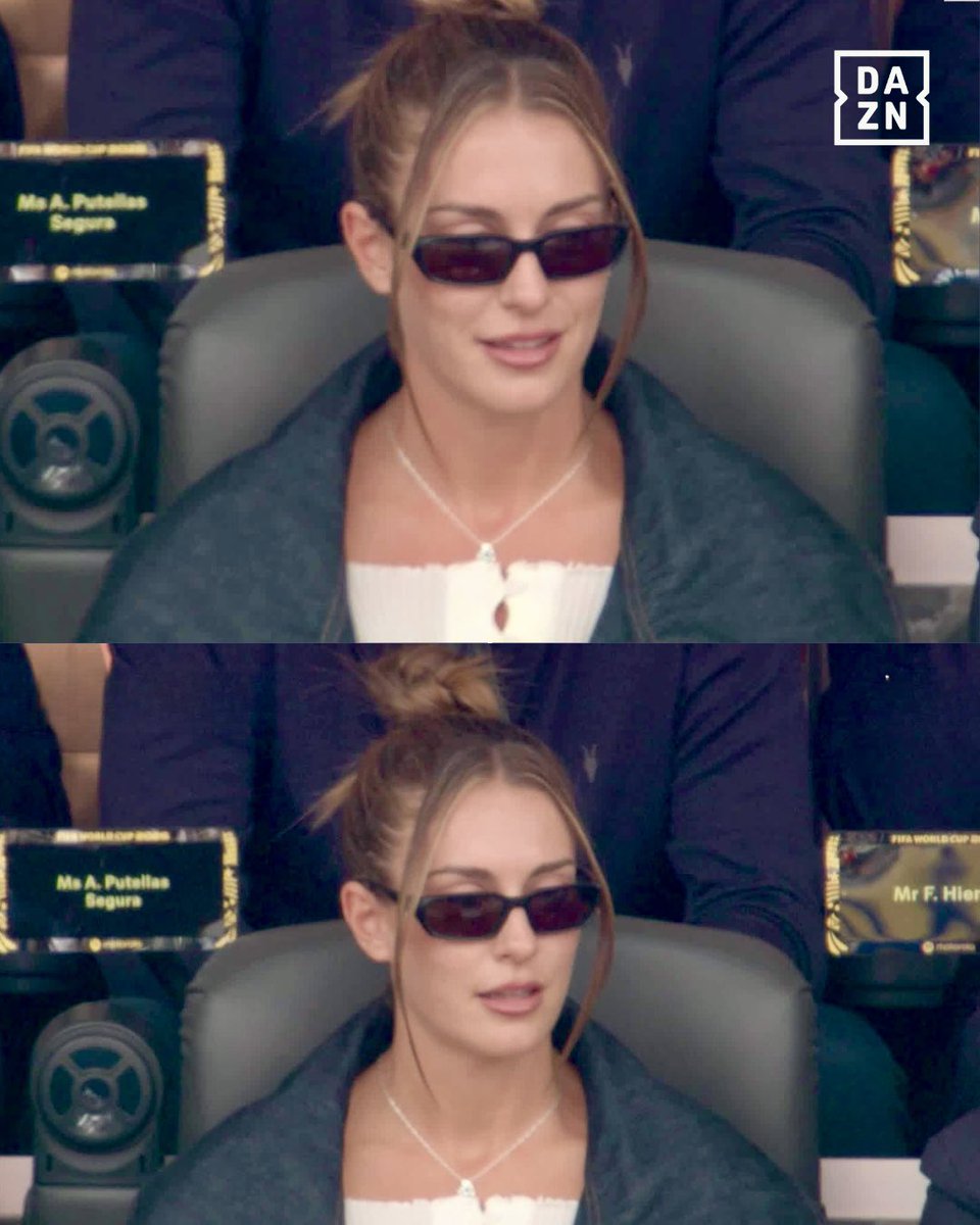 DAZNWFootball's tweet photo. LA REINA IN LA👑

Two-time Ballon d’Or winner and FC Barcelona legend Alexia Putellas is in attendance for the FIFA Men’s World Cup match between Spain and Austria 🇪🇸💪

#WorldCup https://t.co/gTqxco32Tg
