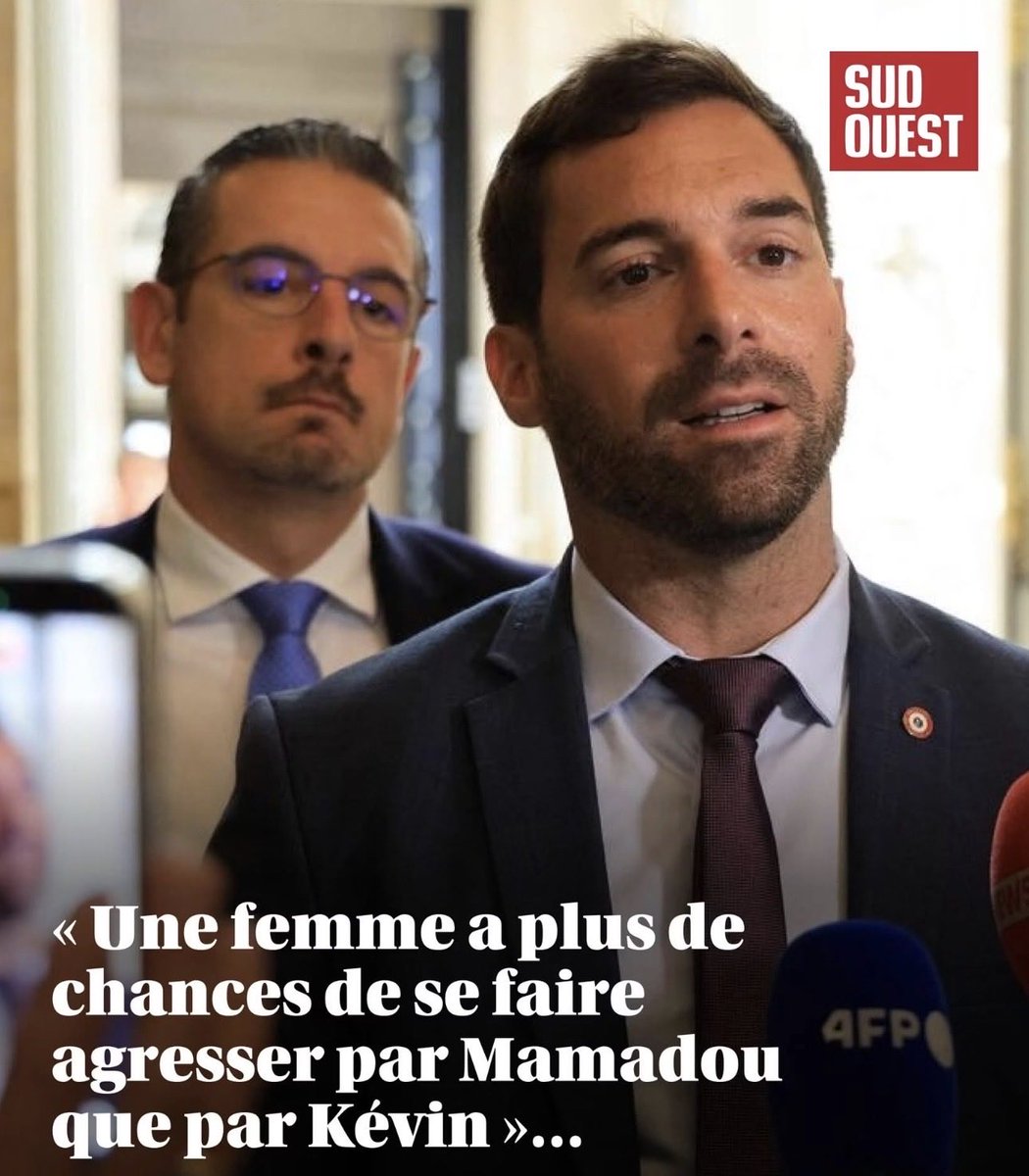 dany_dubd's tweet photo. 87 % des personnes mises en cause pour des infractions à caractère sexuel (ce qui inclut les viols, agressions et atteintes sexuelles sur majeurs et mineurs) sont de nationalité française. (source INSEE)

97 % sont des hommes… https://t.co/EUWwhxAZFe