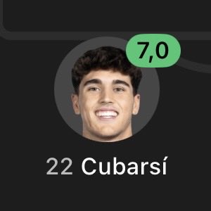 RisingStarXI's tweet photo. 🇪🇸🧱 𝐏𝐀𝐔 𝐂𝐔𝐁𝐀𝐑𝐒𝐈́ (𝟏𝟗) first half against Austria:

• MOST TOUCHES (56)
• 44/47 Accurate Passes 
• 4 Passes Into Final Third
• 3 Clearances 
• 2 Recoveries 
• 100% Ground Duels Won

𝐖𝐨𝐫𝐥𝐝 𝐂𝐥𝐚𝐬𝐬 𝐁𝐚𝐥𝐥 𝐏𝐥𝐚𝐲𝐢𝐧𝐠 𝐂𝐁. 🎯 https://t.co/QBDxJR4EQr