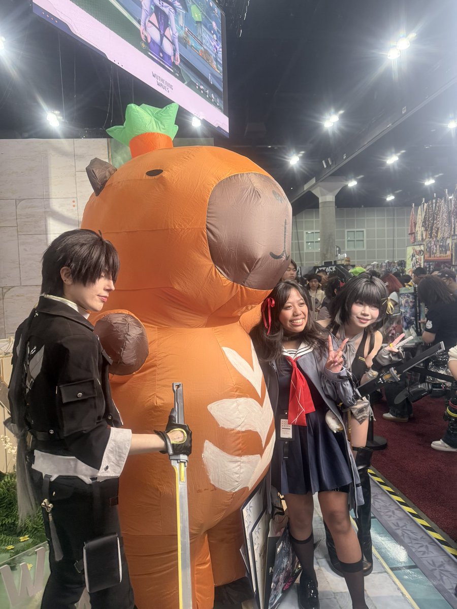XullifyAndy's tweet photo. wuwa booth at AX!!! :DDD
#WutheringWaves #WuWaAX2026 https://t.co/OtbZIGpeV0