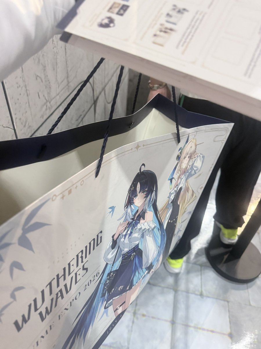 XullifyAndy's tweet photo. wuwa booth at AX!!! :DDD
#WutheringWaves #WuWaAX2026 https://t.co/OtbZIGpeV0