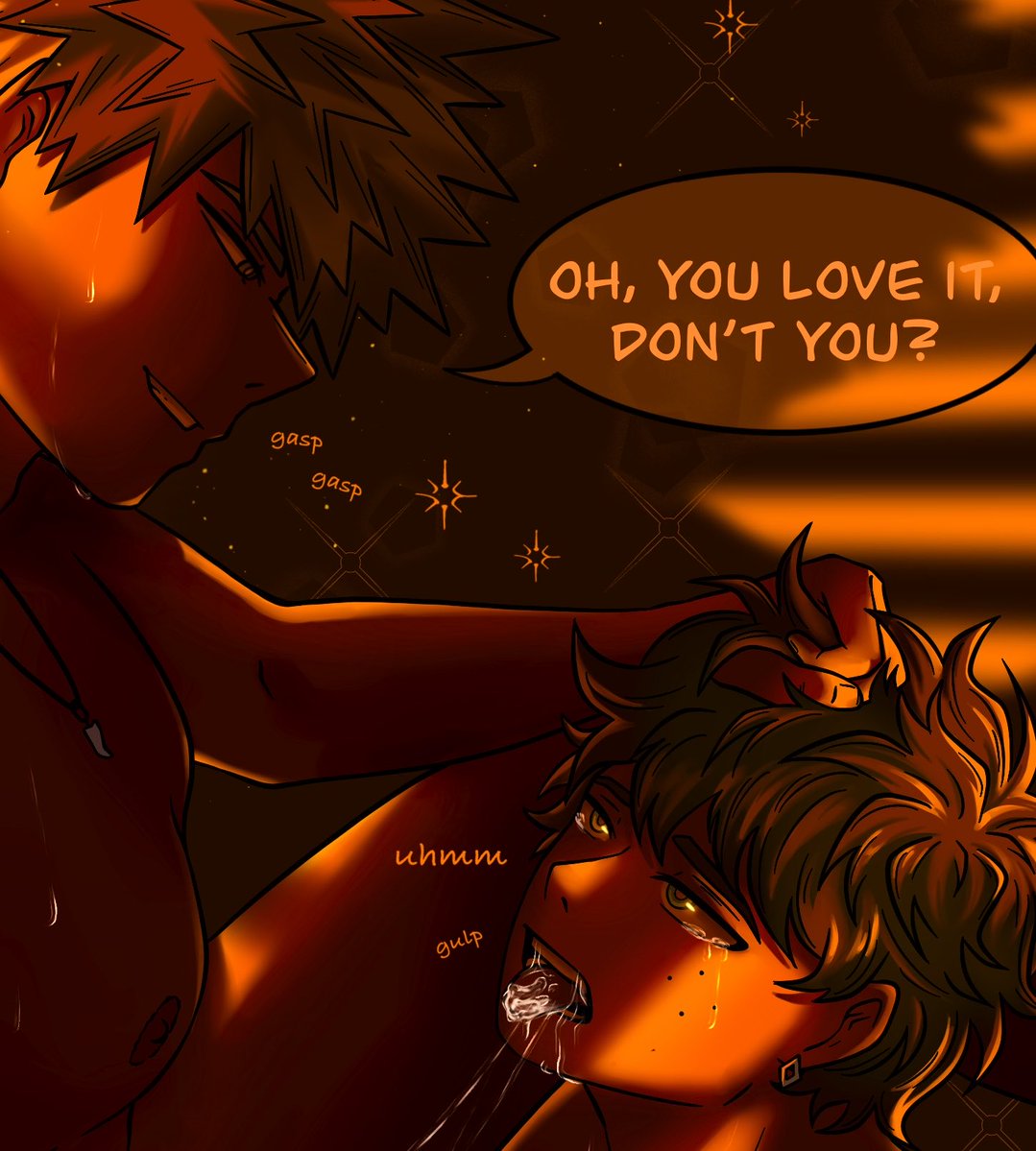 brocolimight's tweet photo. I like to think Izuku recognizes Katsuki’s … because he eats spicy food… Just let me have this.

Fully available on my Patreon (link in bio)

PS: The third hot guy is Hayato, my OC. Be nice to him, he’s cool 🙇‍♀️ I promise 

#bkdk #bakudeku https://t.co/4vld7McNTI