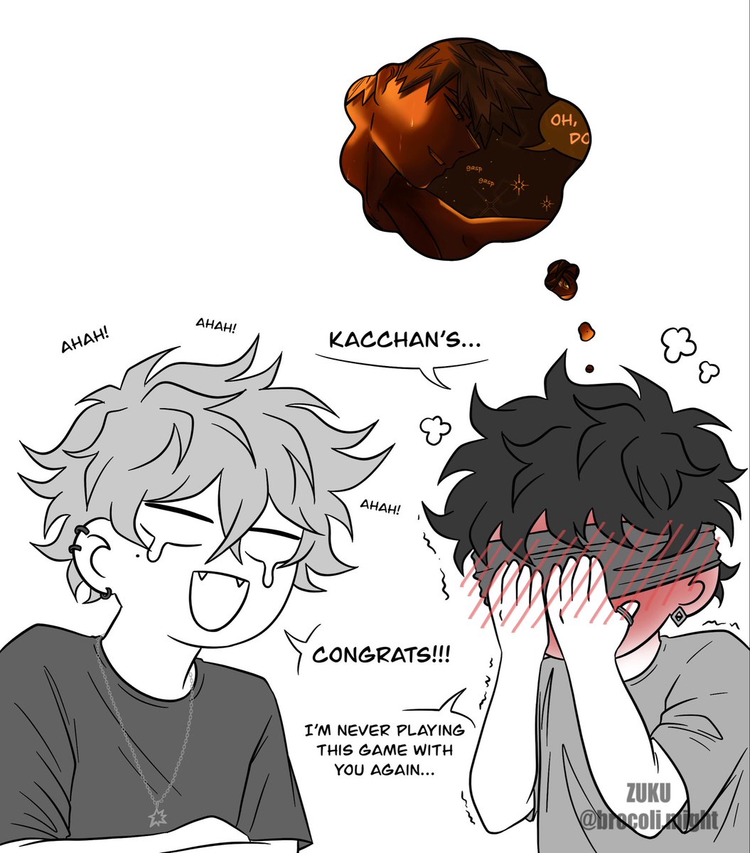 brocolimight's tweet photo. I like to think Izuku recognizes Katsuki’s … because he eats spicy food… Just let me have this.

Fully available on my Patreon (link in bio)

PS: The third hot guy is Hayato, my OC. Be nice to him, he’s cool 🙇‍♀️ I promise 

#bkdk #bakudeku https://t.co/4vld7McNTI