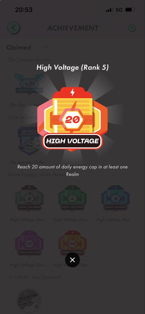 CryptoTantallon's tweet photo. @Stepnofficial Wow! High voltage indeed!! ❤️ https://t.co/95n2XwnT8O