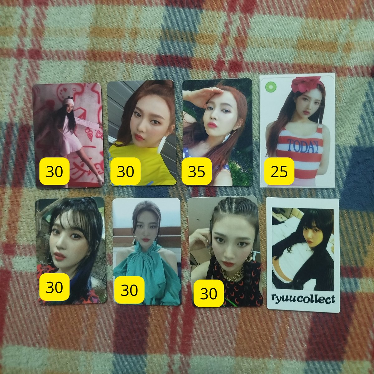 ryuucollect's tweet photo. 🌸; VENDA RED VELVET

• valores na imagem + frete fixo (14)
• envio em até 3 semanas 
• feedbacks positivos no fixado
• troco pela minha wl da ryujin
• brinde +3 itens

MAIS ITENS ABAIXO!!

tag: vendo troca procuro procura compro compra red velvet irene seulgi wendy joy yeri https://t.co/Em90ZG0rp8