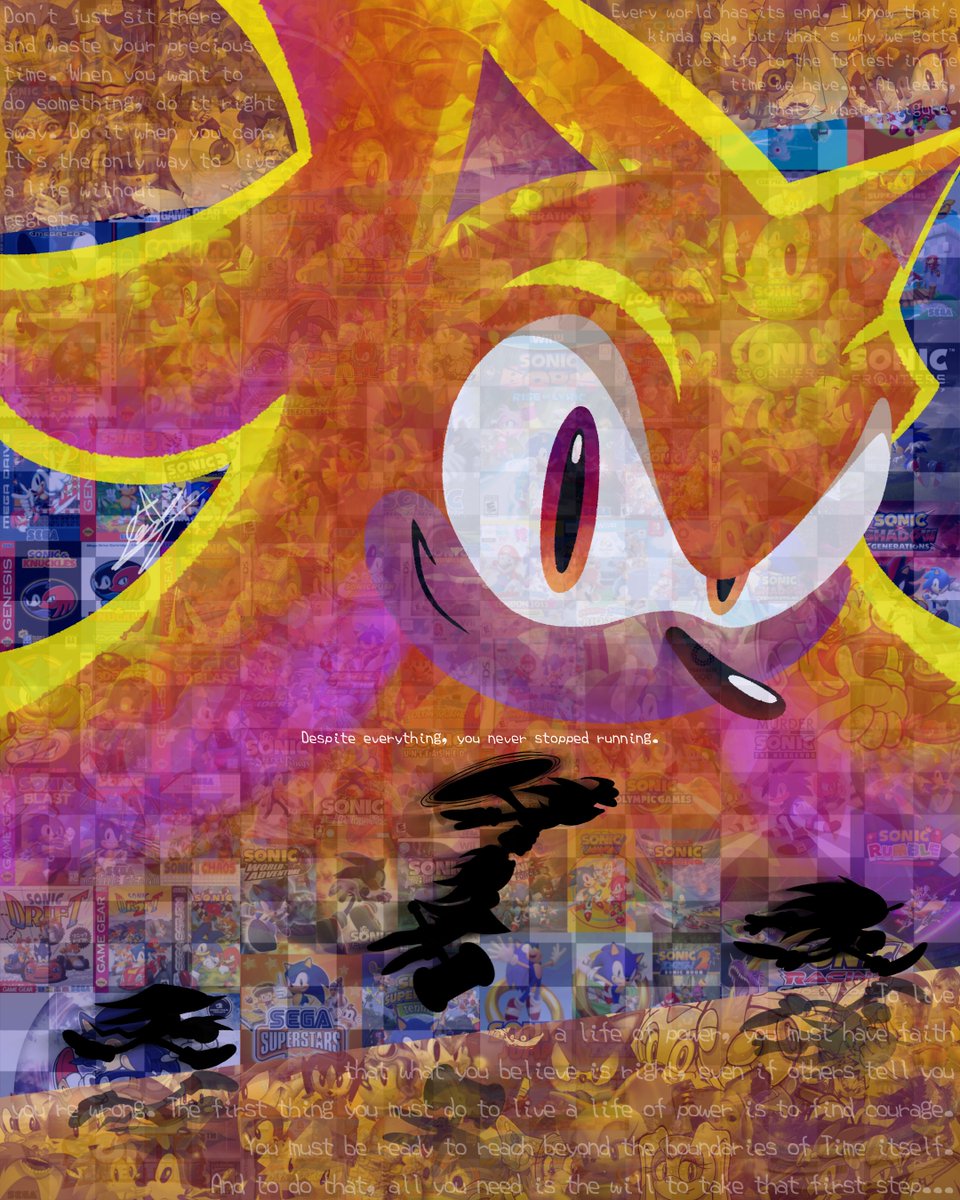 flanartsdlux's tweet photo. Never Stop Running.

Demasiado tarde, pero aún así, ¡Feliz 35 Aniversario, Sonic!
#sonicthehedgehog #sonicfanart https://t.co/qQrZsXYseR
