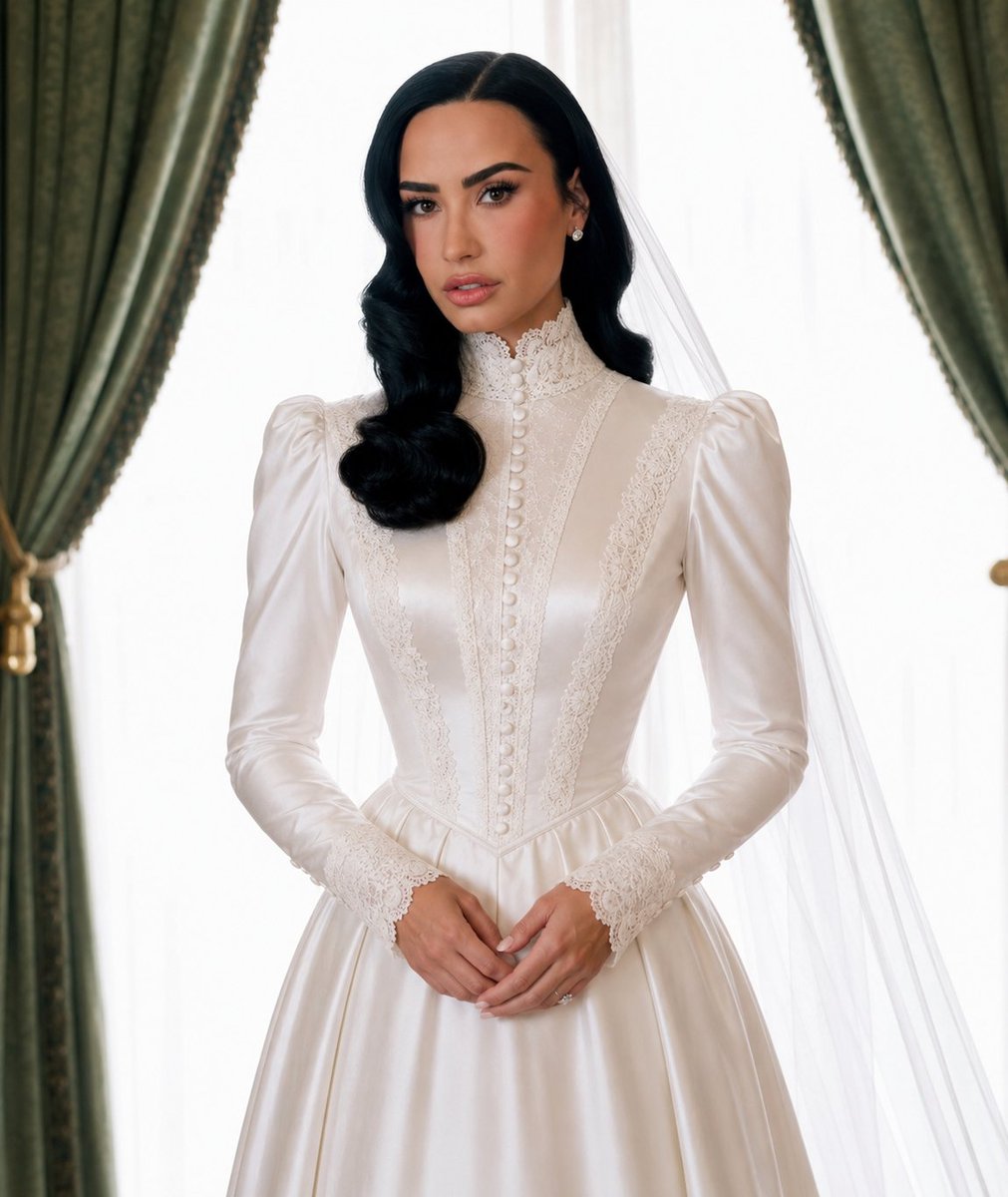 StepfordDemi's tweet photo. I also renewed my vows at the mass wedding ceremony https://t.co/GAP8kqiBkJ