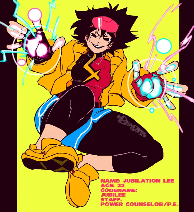 Outcastverse Jubilee design side by side! You can very clearly see my time before and after watching Tokusou Sentai Dekaranger.