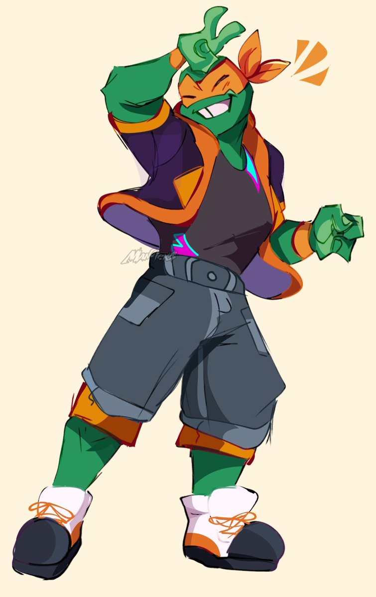 Ale_Unicornel's tweet photo. Fast mikey draw :3 https://t.co/obsKWdszWE
