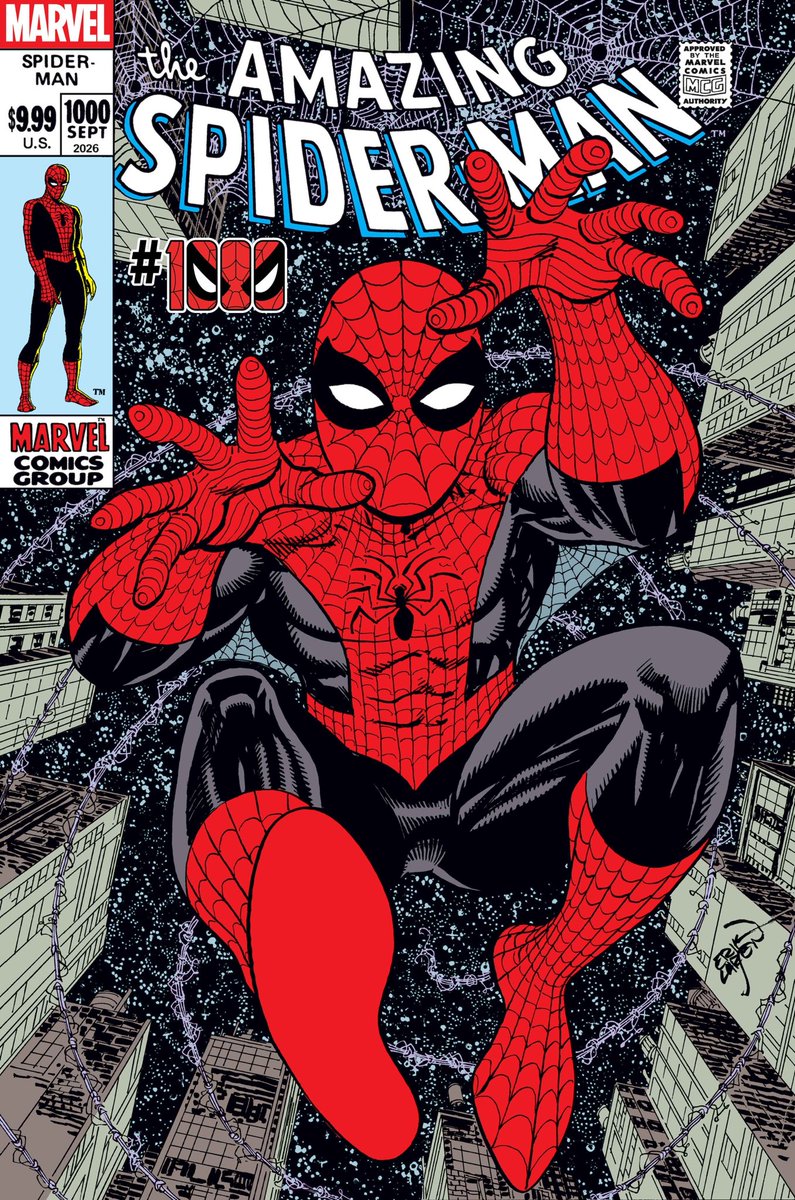 bugtrio's tweet photo. i’ve found the ASM #1000 cover i will be buying 😳😍 god bless Erik Larsen https://t.co/v8GyQjqKNy