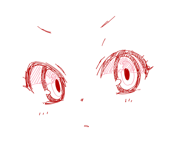 瞳孔の描き方の話か。
とりあえず描いてみてなんかヘンに見えたら多分間違ってるみたいなスタイルで描いてて相変わらず絵の話ができない 