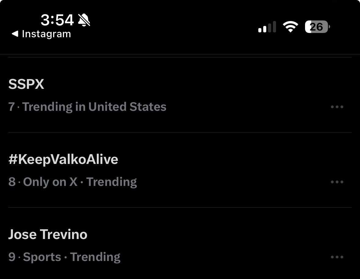 AnimeEmpress21's tweet photo. IT’S TRENDING!!! KEEP BOYCOTTING AND MAKING YOUR VOICES HEARD!!! VALKO WILL RETURN!!!! 

#BRINGBACKVALKO
#JUSTICEFORVALKO
#WEWANTVALKO
#VALKO 
#KEEPVALKOALIVE https://t.co/zzphYpyWgf