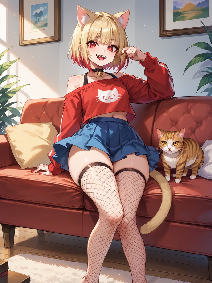 Akira2DFD's tweet photo. Give in nya~ 

Everyone knows how weak you are deep down <3

but its fine silly

Just embrace it 
give in💛

hand over that simp cash and let me take that weight off your mind https://t.co/BvluSxqVNE