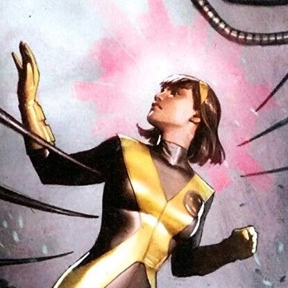 frostrayner's tweet photo. HAPPY DISABILITY PRIDE MONTH TO THE X-MEN’S FIRST EVER LESBIAN CHARACTER, MY FAVORITE GIRL LOSER KARMA !!!! 🩷🤍🧡 https://t.co/7TzQLZe773