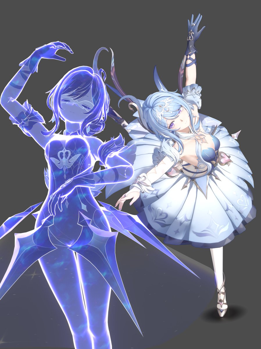 vannizdotzip's tweet photo. Odette render ! ##GenshinImpact #Odette https://t.co/7w8Y315W1q