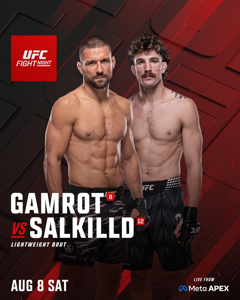 UFCEurope's tweet photo. JEDZIEMY GAMROT 😤 🇵🇱

@Gamer_MMA vs Quillan Salkilld is your #UFCVegas120 main event! https://t.co/LmTSl7POip