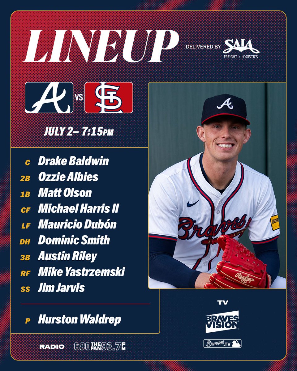 Braves's tweet photo. Hurston on the hill 💪 

#BravesCountry https://t.co/LhxqvOvdhc