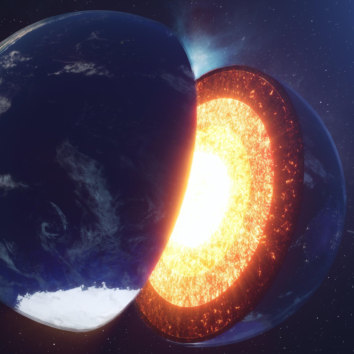 forallcurious's tweet photo. 🚨: Earth's core halted its rotation begin to spin in the opposite direction

Although it may seem alarming, the phenomenon has a subtle impact and is part of a cycle that occurs every 70 years. https://t.co/pDQAp9CmCw