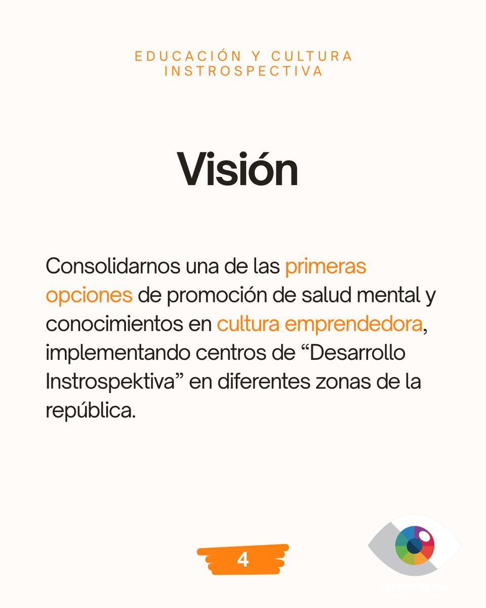 Introspektiva_'s tweet photo. En 𝐈𝐧𝐭𝐫𝐨𝐬𝐩𝐞𝐤𝐭𝐢𝐯𝐚, nos interesa el bienestar de las personas para construir una mejor calidad de vida.
¡𝗧𝗲 𝗶𝗻𝘃𝗶𝘁𝗮𝗺𝗼𝘀 𝗮 𝗾𝘂𝗲 𝗻𝗼𝘀 𝗰𝗼𝗻𝗼𝘇𝗰𝗮𝘀!
Síguenos para estar al tanto de nuestras actividades. https://t.co/6XOq5SNtsu