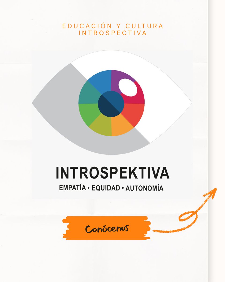 Introspektiva_'s tweet photo. En 𝐈𝐧𝐭𝐫𝐨𝐬𝐩𝐞𝐤𝐭𝐢𝐯𝐚, nos interesa el bienestar de las personas para construir una mejor calidad de vida.
¡𝗧𝗲 𝗶𝗻𝘃𝗶𝘁𝗮𝗺𝗼𝘀 𝗮 𝗾𝘂𝗲 𝗻𝗼𝘀 𝗰𝗼𝗻𝗼𝘇𝗰𝗮𝘀!
Síguenos para estar al tanto de nuestras actividades. https://t.co/6XOq5SNtsu