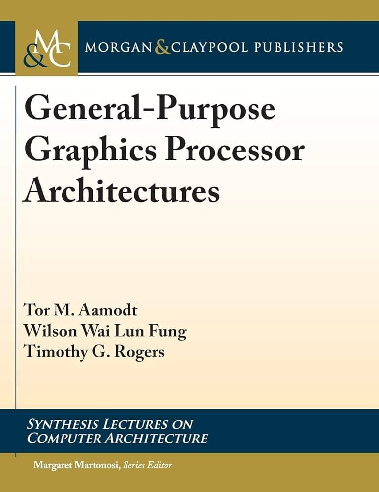 levidiamode's tweet photo. 180/365 of GPU Programming

One of my favorite resources recently has been Fundamentals of GPU Architecture which is a 9-part video series which goes through the book General-Purpose Graphics Processor Architectures. 

The lectures are from 2019 but still useful today for getting a more foundational understanding of how the hardware architecture connects to GPU programming primitives.