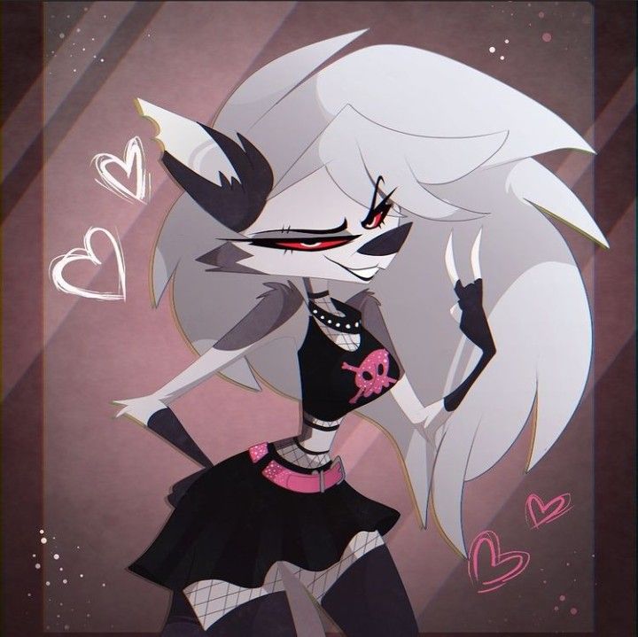 amandahell5500's tweet photo. Heartbreaker energy with a killer outfit 💖🐺

#helluvaboss #helluvabossfnart #loona #commissionopen https://t.co/QmoBuELekL
