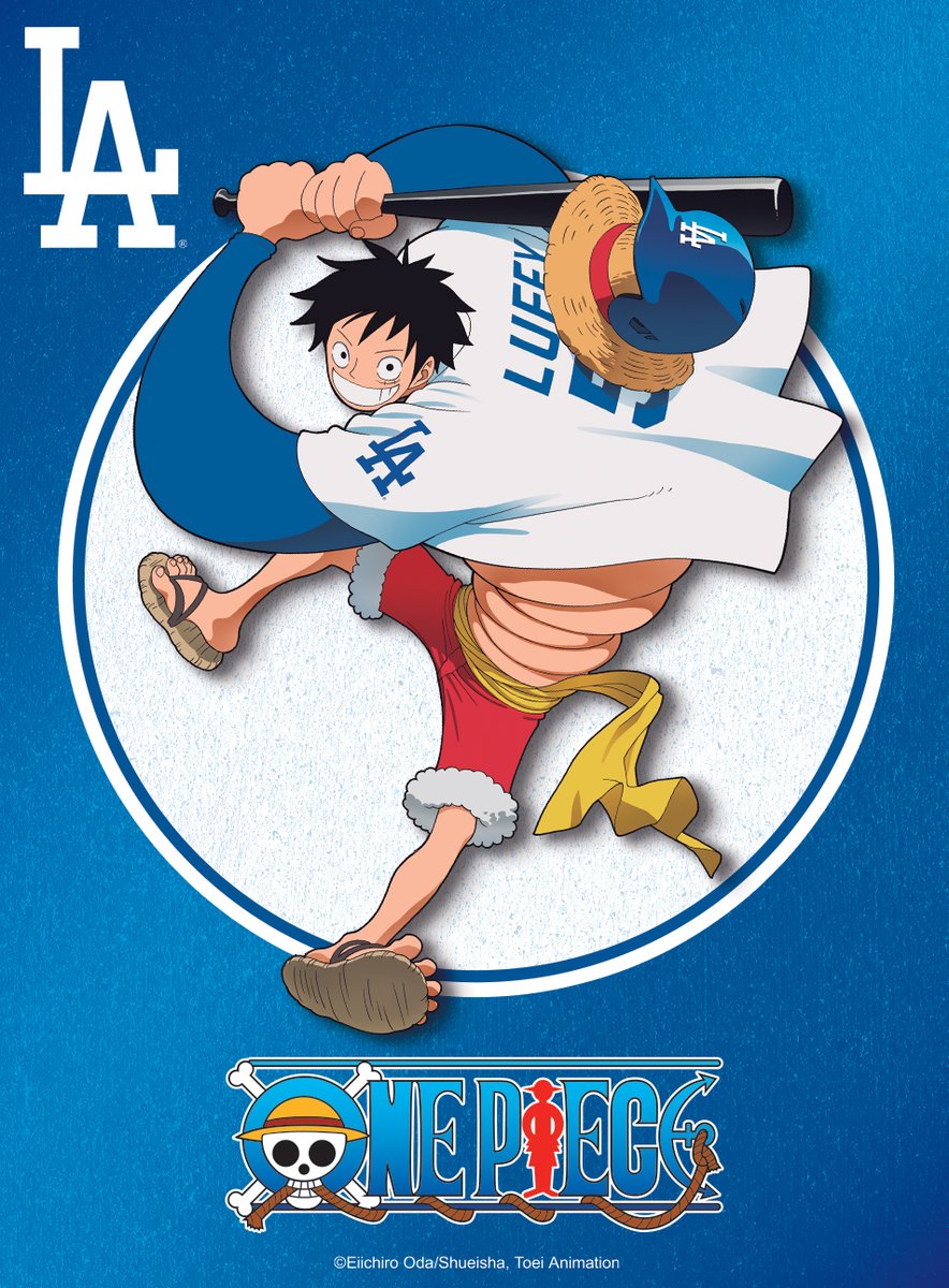ToeiAnimation's tweet photo. TONIGHT’S THE NIGHT! 🏴‍☠️⚾
ONE PIECE officially sets sail today with the Los Angeles Dodgers at UNIQLO Field at Dodger Stadium!

Make sure to share your experience with us! Are you ready?!

#ONEPIECE #Dodgers https://t.co/q4rWQzdJls
