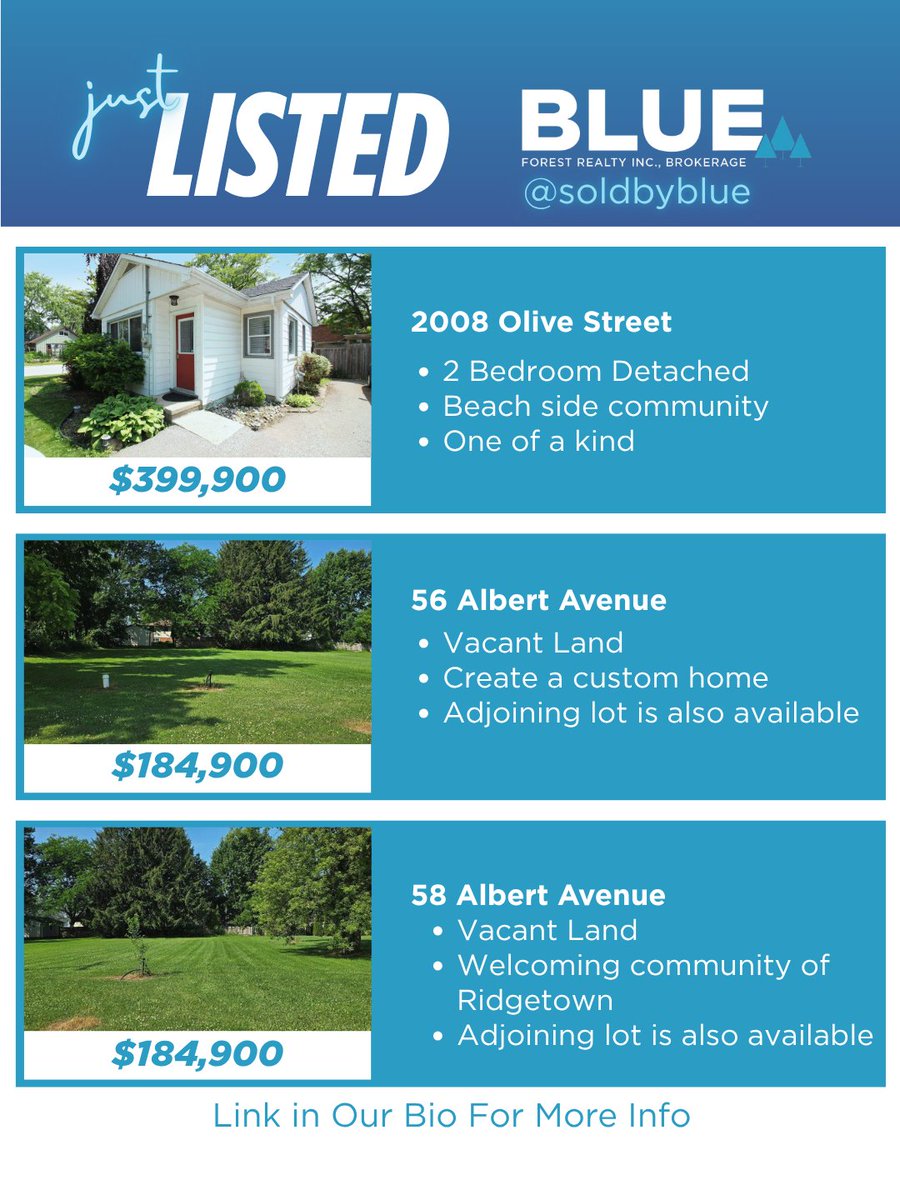 BLUEForestRE's tweet photo. JUST LISTED!
Whether you are looking to move into your dream home, build it from scratch, or are just looking for the next step in your home ownership journey, our #bluetiful agents are always available to help you!
#ldnontrealestate #soldbyblue #londonsbestbrokerage https://t.co/48cZ82M6Wx