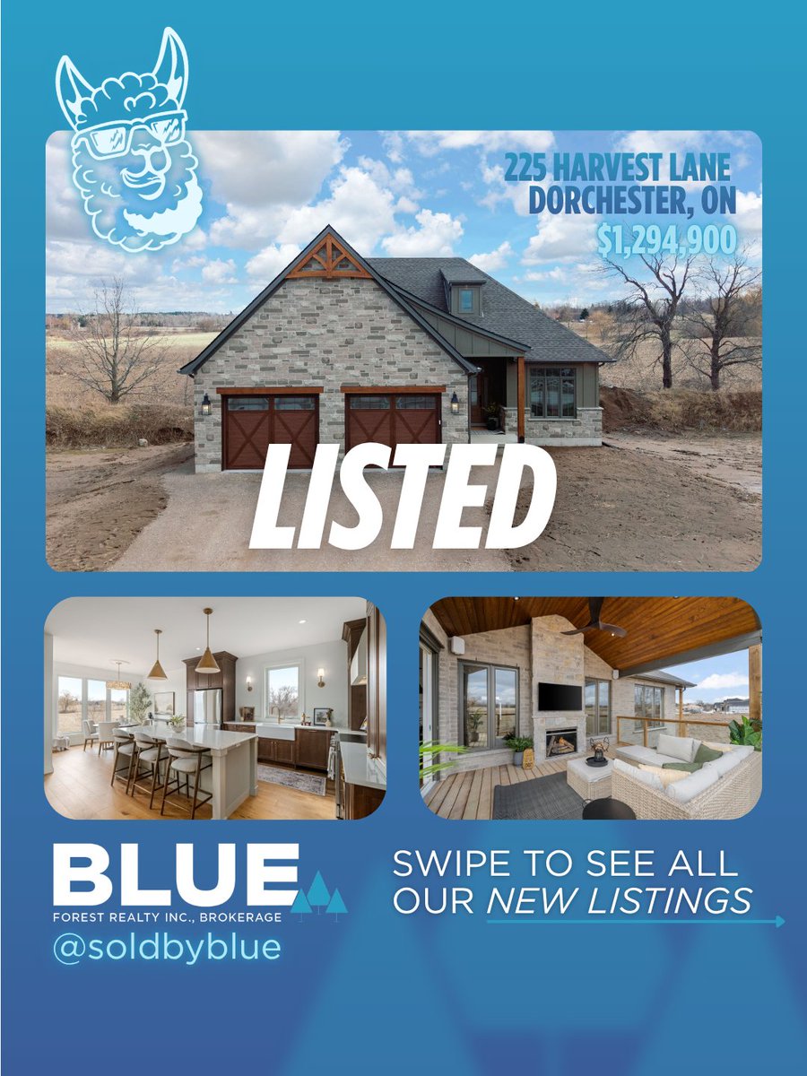 BLUEForestRE's tweet photo. JUST LISTED!
Whether you are looking to move into your dream home, build it from scratch, or are just looking for the next step in your home ownership journey, our #bluetiful agents are always available to help you!
#ldnontrealestate #soldbyblue #londonsbestbrokerage https://t.co/48cZ82M6Wx