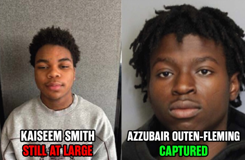 libsoftiktok's tweet photo. UPDATE: Azzubair Outen-Fleming, one of the suspects wanted for the m*rder of  Billy Schmidt, has been CAPTURED.

Kaiseem Smith, the other suspect, is still at large.

Billy was fatally shot and robbed on his way from an NBA game in Philly.

If you have any information on the whereabouts of Kaiseem Smith, contact the U.S. Marshals Philadelphia at 1-866-865-TIPS(8477)